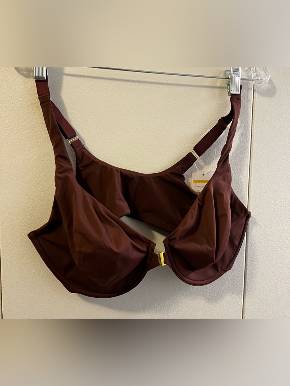 Delimira Everyday Support Underwire Bra in Hazelnut. (Size 42C) NWT